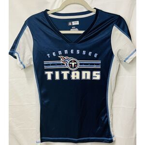 NFL Tennessee Titans Women's Jersey - Navy and White